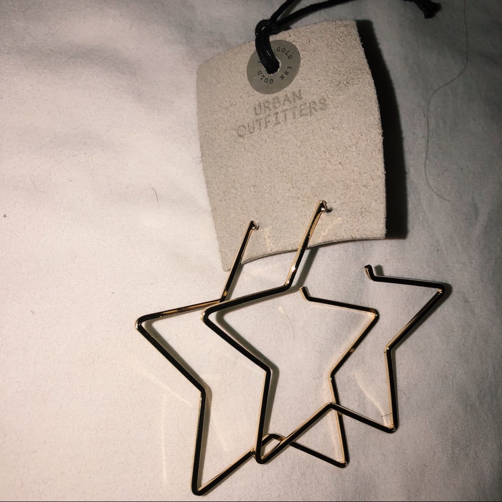 Urban outfitters star earrings
